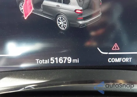 2022 BMW X7 M50I z USA, uszkodzony, nr VIN 5UXCX6C08N9K20687